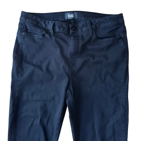 PAIGE Women's Hoxton Ankle Skinny Jeans in Black Size 32 - Picture 5 of 10